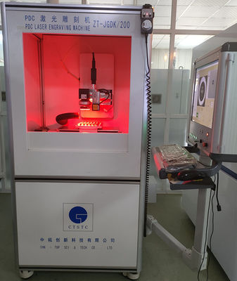 Precision Fiber Laser Engraving Machine With Air Cooling And CCD Camera